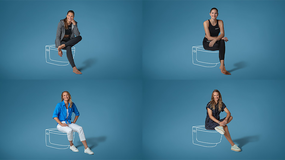 Germany: two successful beach volleyball pairs – Chantal Laboureur and Sarah Schulz, and Kim Behrens and Sandra Ittlinger.