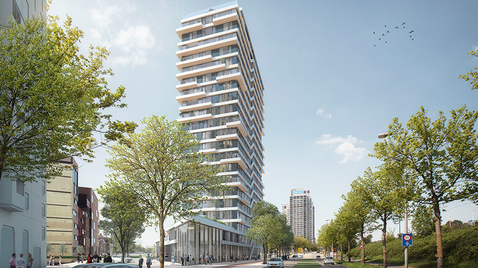 A new symbol for modern, sustainable living: HAUT Amsterdam.