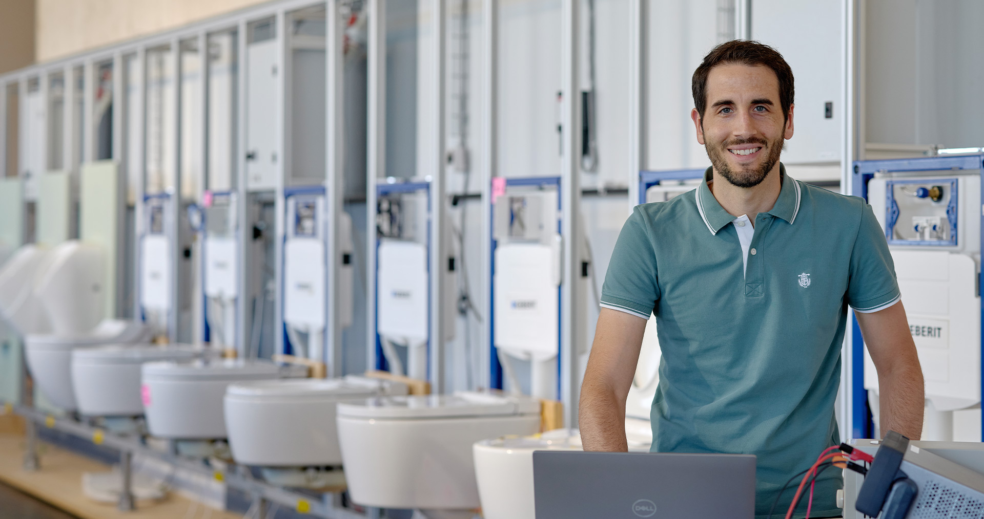 Danilo Corciulo, Head of the mechatronics laboratory in Rapperswil-Jona