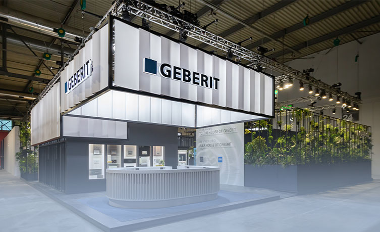 The House of Geberit at the Salone del Mobile in Milan, the world’s largest furniture fair