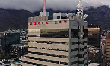 Sky Hotel in Cape Town, equipped with the SuperTube drainage system in a renovation project