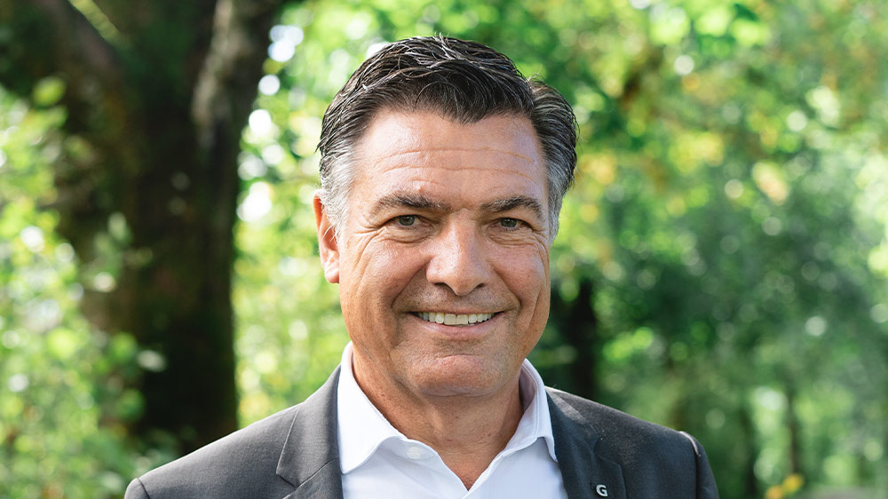 Erwin Kälin, a longtime dedicated and passionate employee, in Rapperswil-Jona, Switzerland