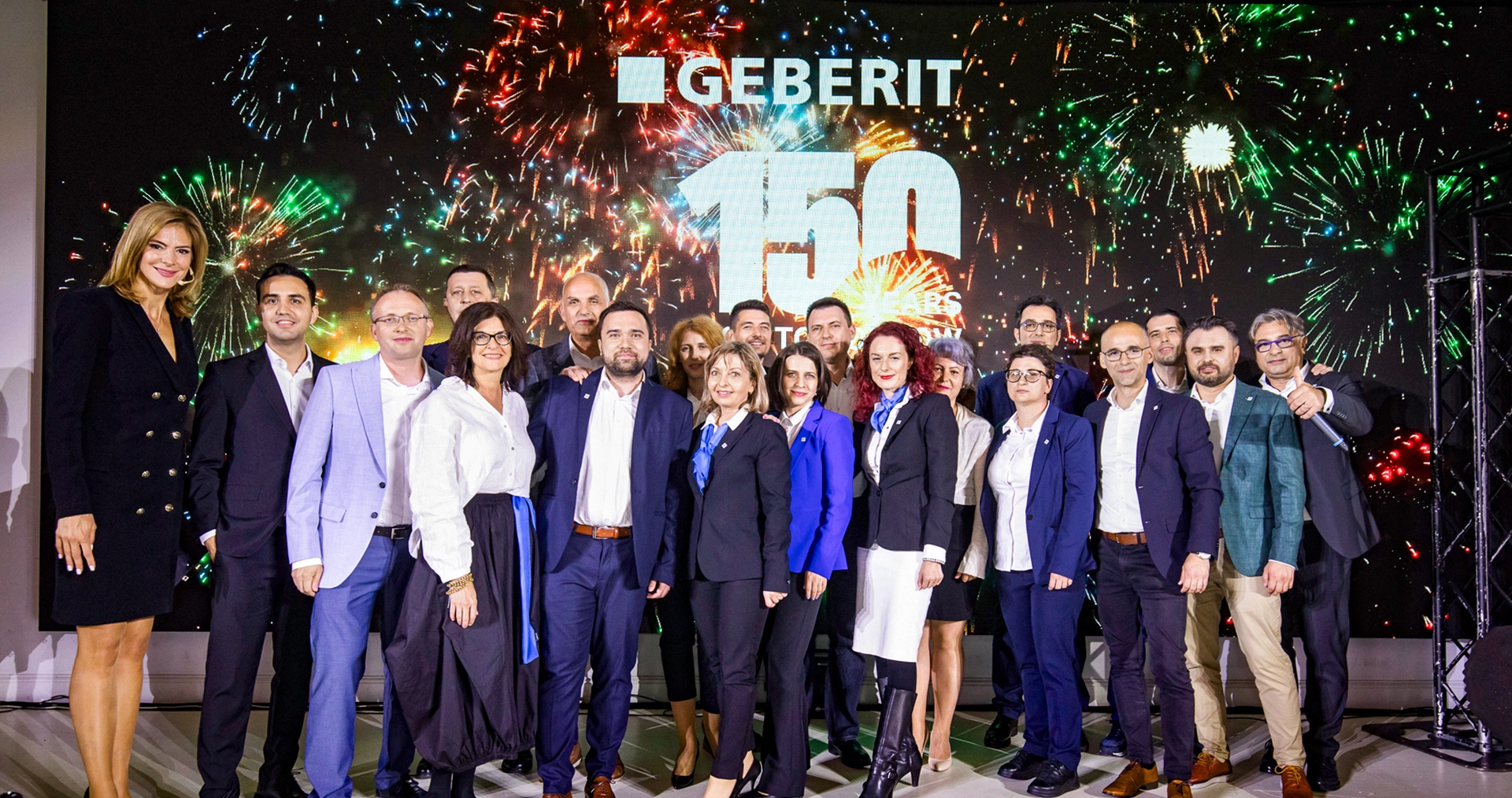 Reason to celebrate: Geberit marks its 150th anniversary in 2024 with over 70 events around the world for customers and employees.