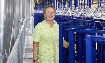 Quality, occupational safety, environmental management and a major construction project in between: Doreen Schrön-Müller is a woman for all occasions at the Geberit plant in Lichtenstein (DE).