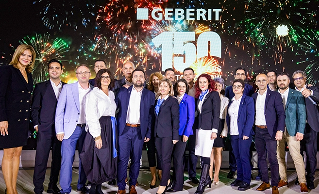 Reason to celebrate: Geberit marks its 150th anniversary in 2024 with over 70 events around the world for customers and employees.