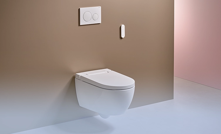 Geberit Connect makes the operation and maintenance of sanitary facilities more convenient. The appliances can be configured, controlled and monitored easily via app or building automation system.