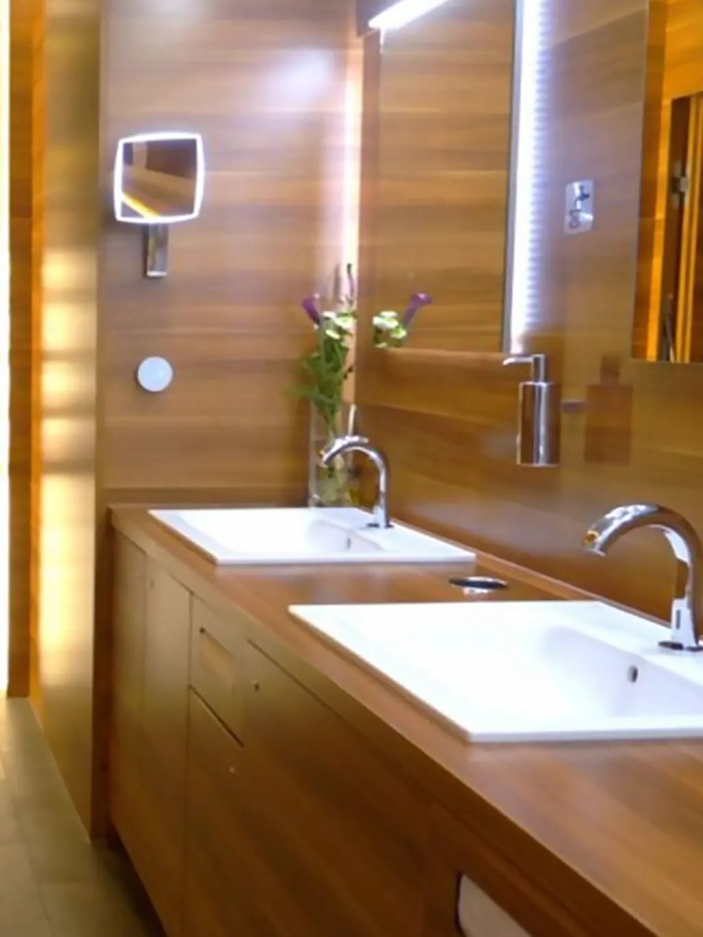 Geberit WC oases in the VIP lounge at the World Ski Championships in Saalbach, Austria.