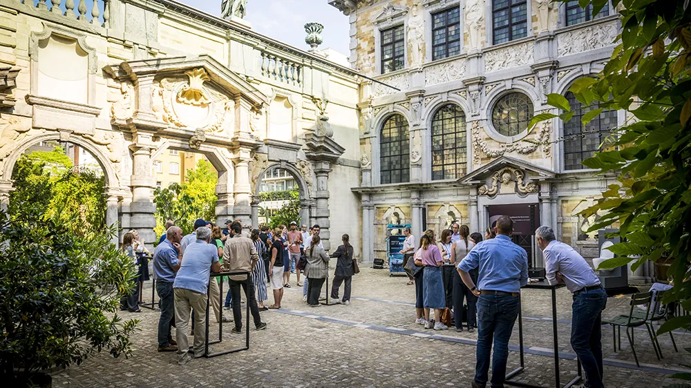 The event for architects in Antwerp held by Geberit Belgium. (Photo)