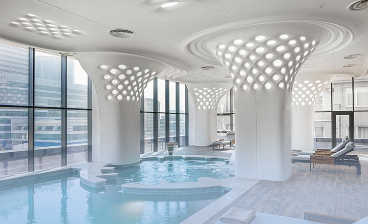 The Doruk Nilüfer Hospital in Türkiye places its trust in the healing power of natural light. (Photo)