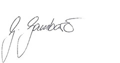 Unterschrift von Gessica Gambaro