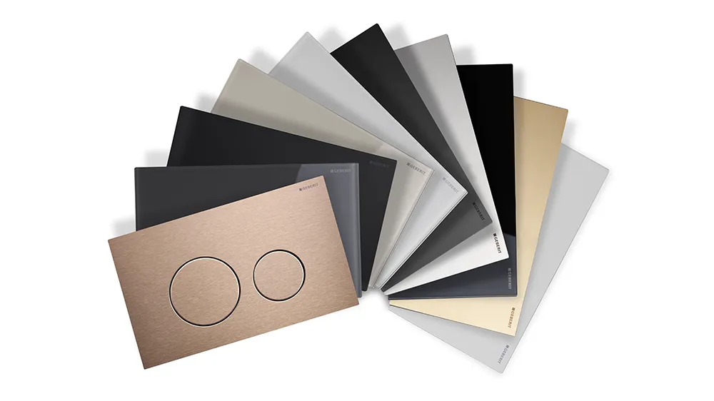 Die Sigma40 in diversen Materialien und Farben. (Foto)