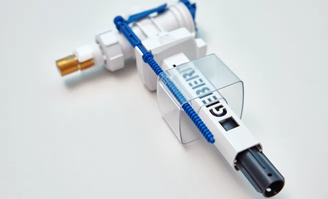 Bild des neuen Füllventils Typ 383, eines der leisesten Ventile, die derzeit auf dem Markt erhältlich sind.&nbsp; (Foto)